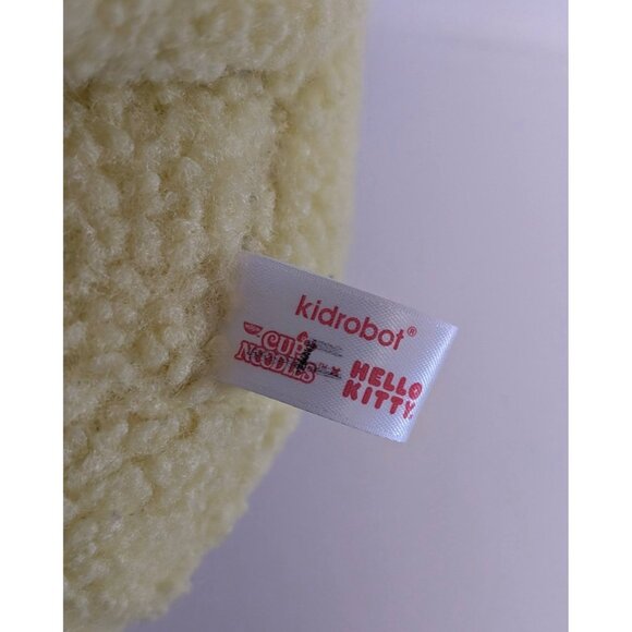 Hello Kitty Nissin Cup Noodles x Kidrobot Sanrio 16" Plush Yellow - Picture 5 of 6